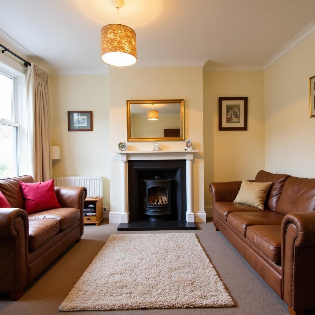 Cozy Living Room in Homestay Hollywood Birmingham