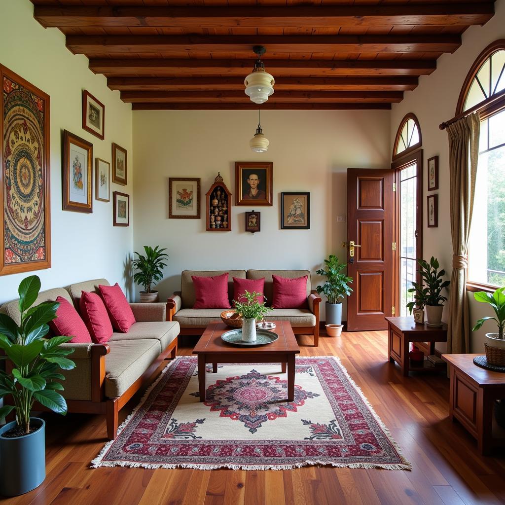 Living Room at Homestay Humaira Rompin