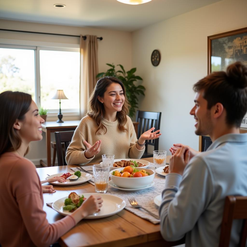 International student enjoying a homestay in San Diego