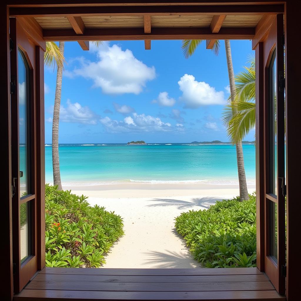 Beach View from a Homestay in Karimunjawa