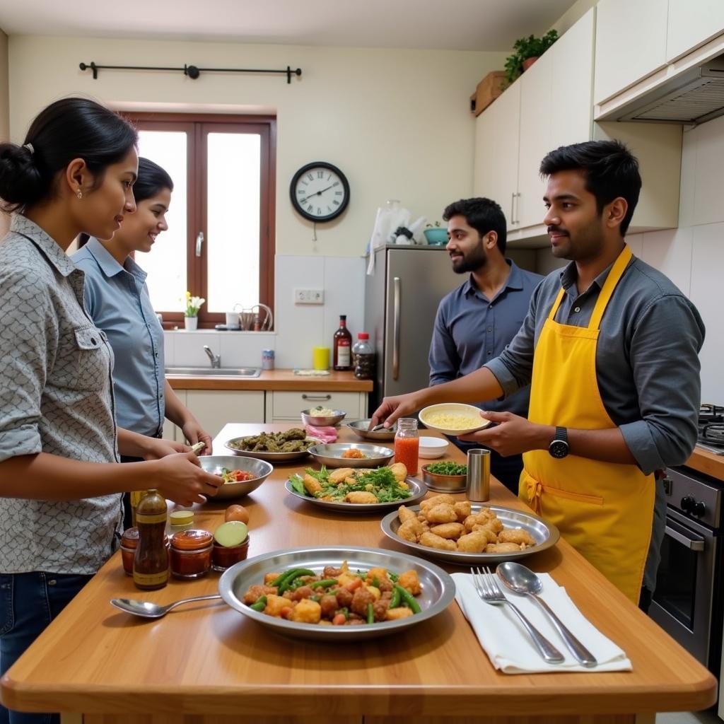 Homestay Kitchen in Noida with Cooking Class