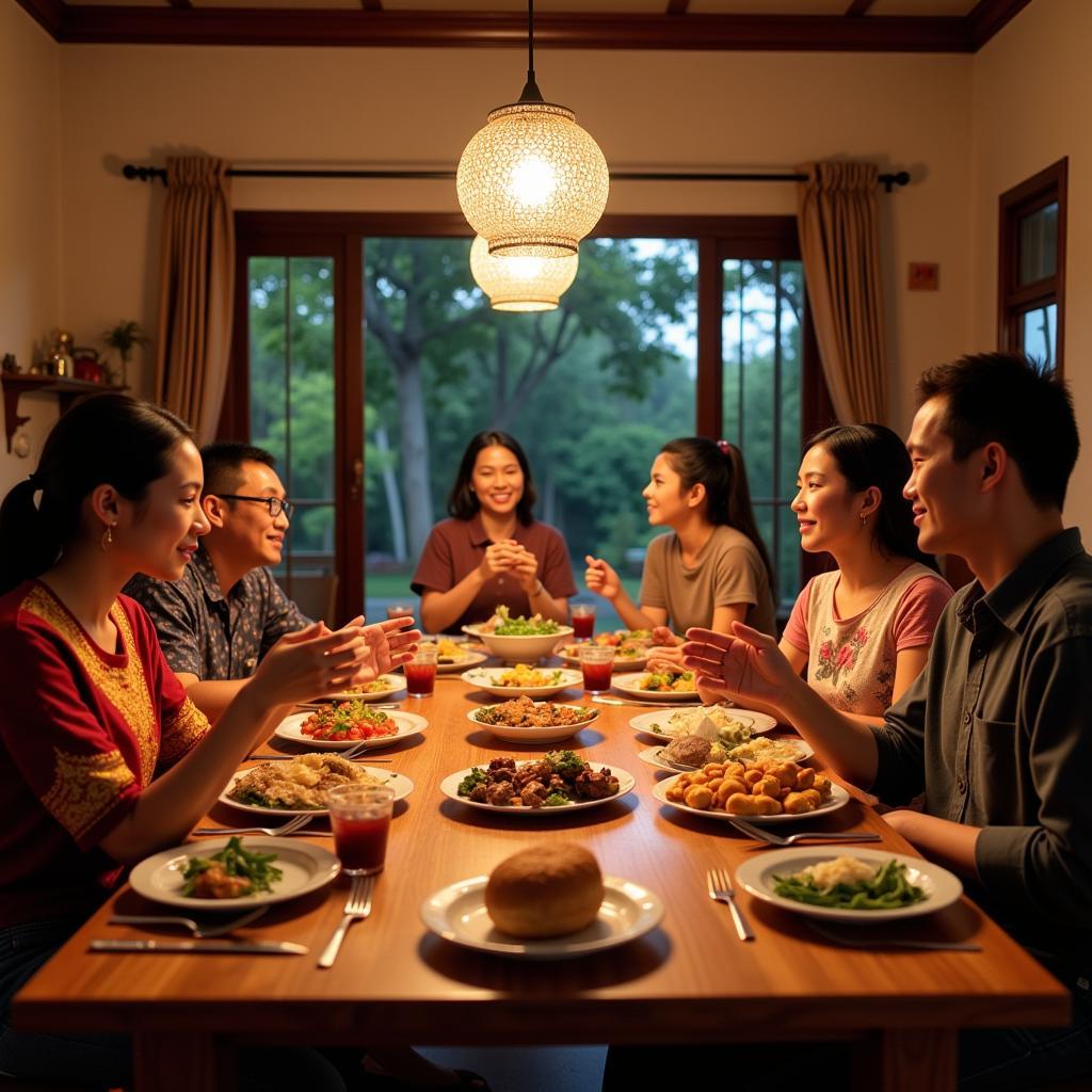 Homestay Langkawi Family Dinner