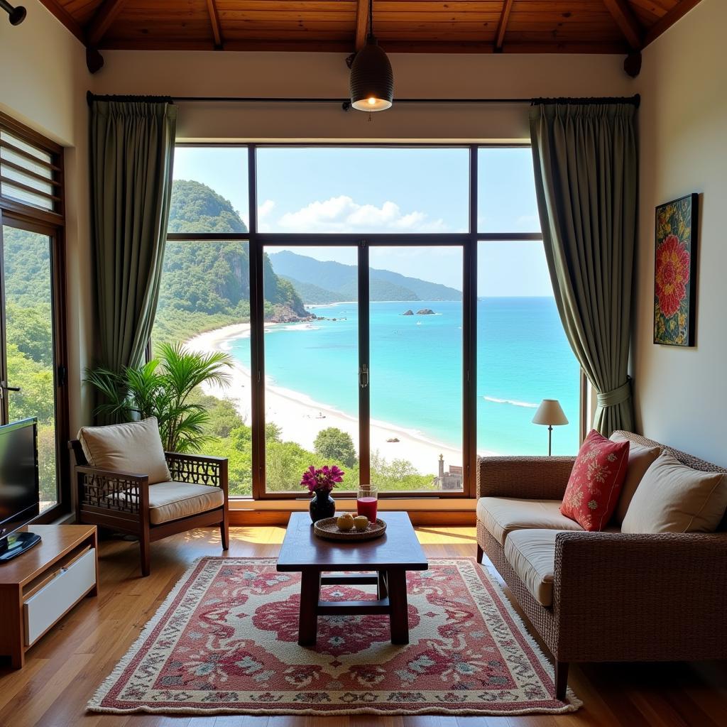 Homestay with a stunning beach view in Kuala Terengganu