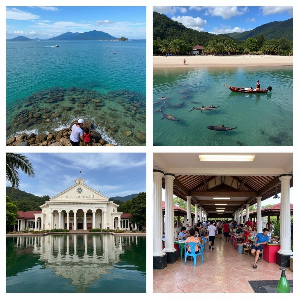 Nearby attractions accessible from a homestay in Pantai Penarik, Terengganu