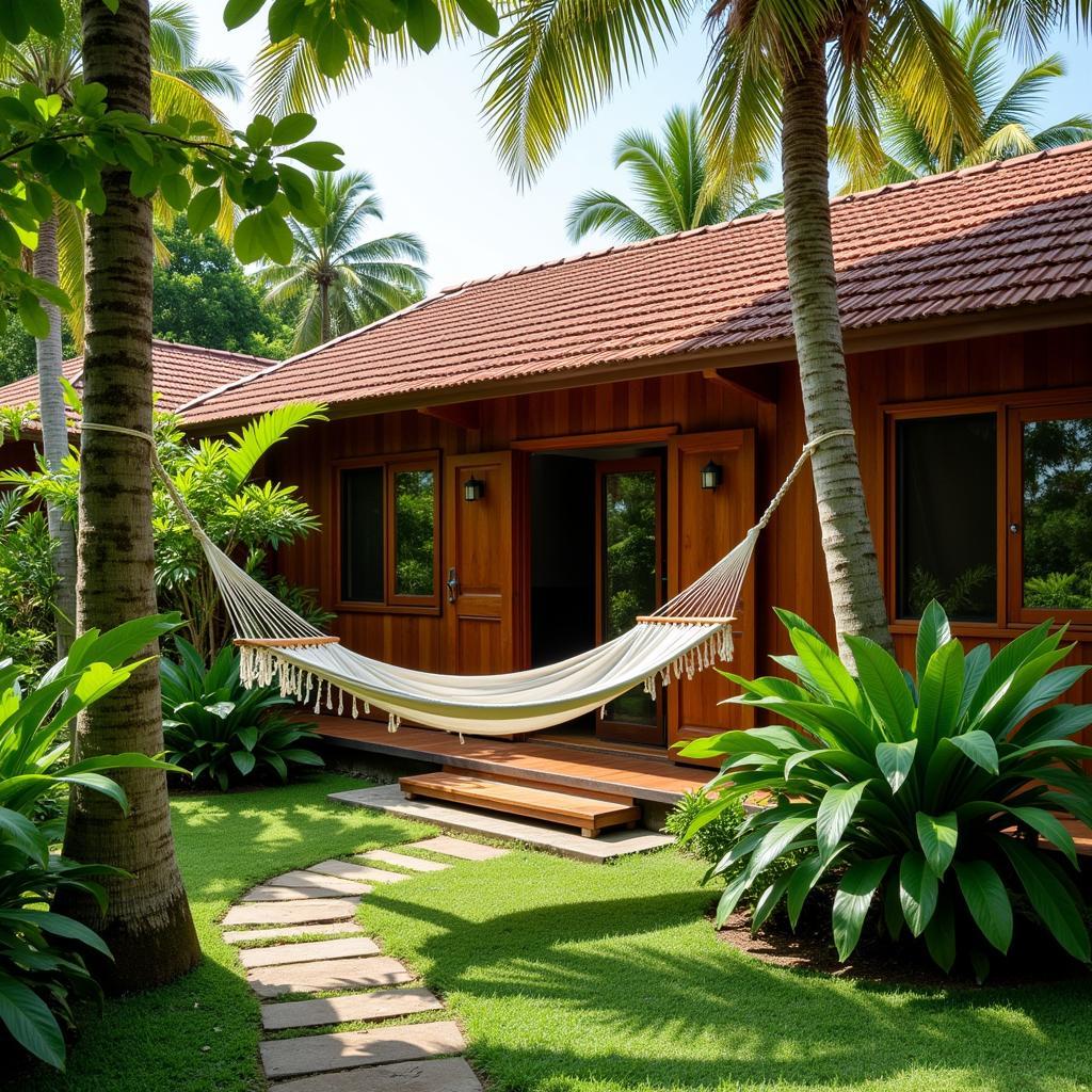 Traditional Javanese Homestay Exterior in Puri Karimunjawa