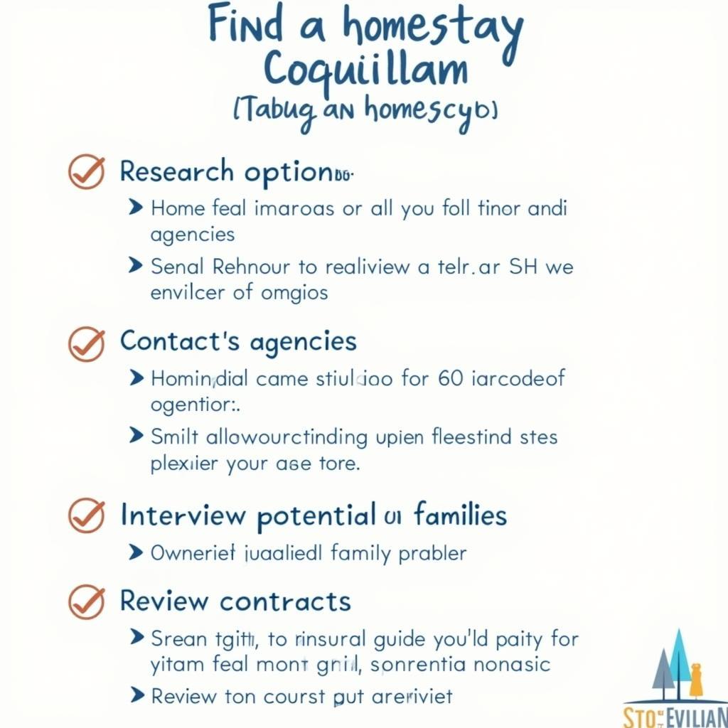 Essential checklist for finding a homestay in Coquitlam