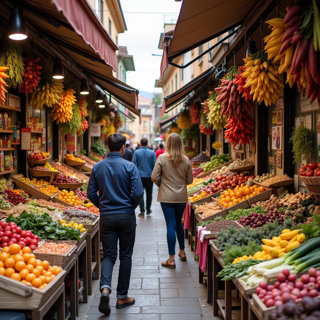 Exploring a Local Market with a Humro Home Titus Homestay Host