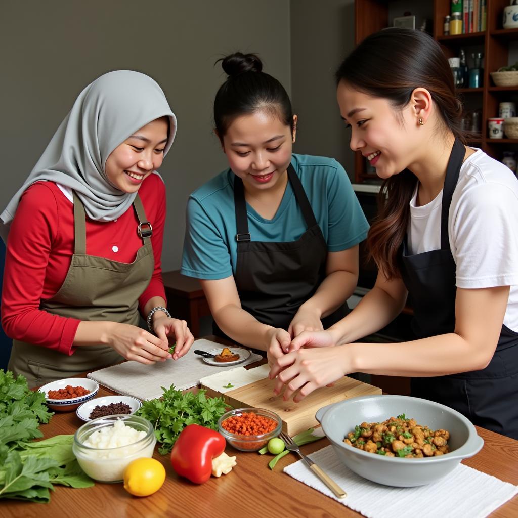 Learning to Cook Malaysian Delicacies