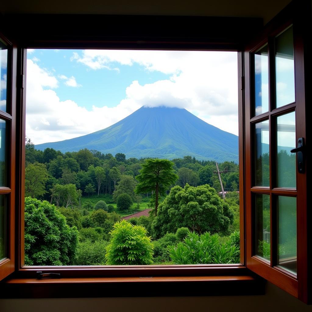 Homestay with Volcanic View in Kaliurang