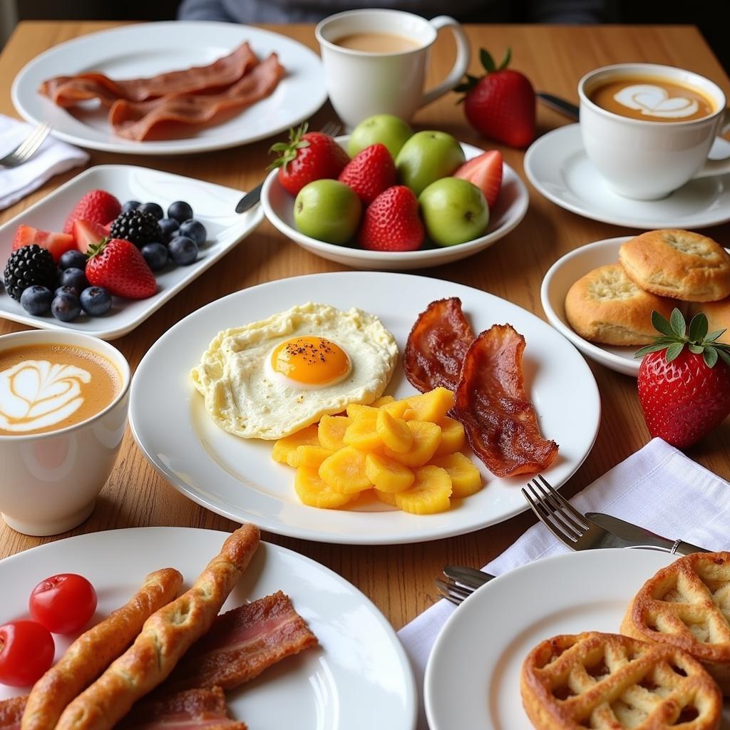 Delicious Breakfast Spread at a Kent Homestay