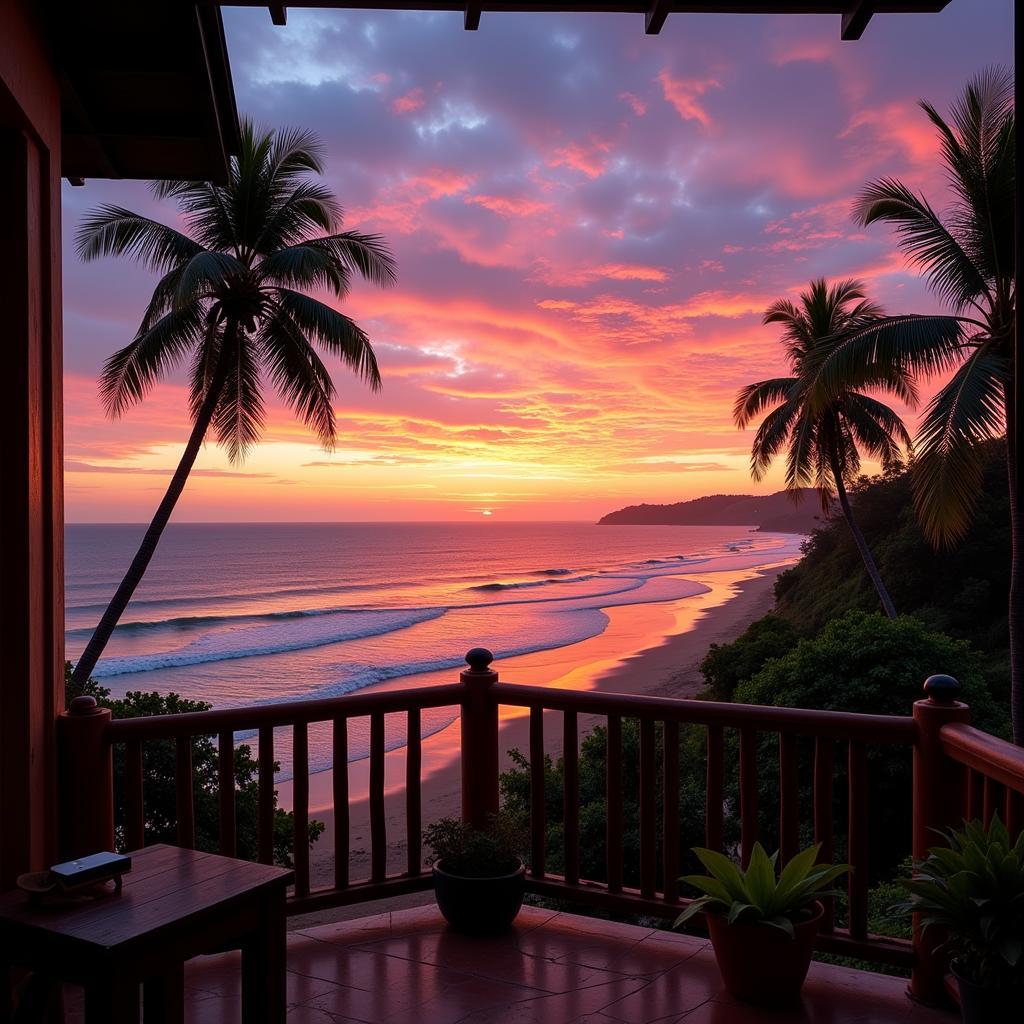 Stunning View from a Kochi Beach Homestay