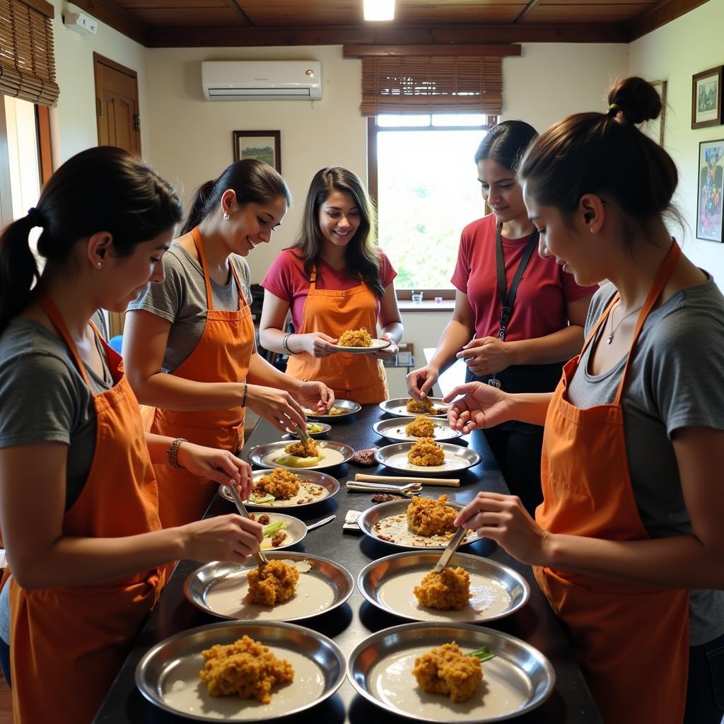 Cooking class at a Kochi homestay