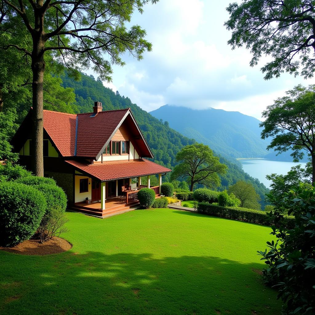 Kodaikanal lake bungalow homestay with stunning views and serene atmosphere