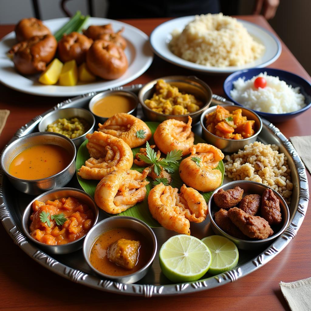 Konkani Thali Homestay Dinner