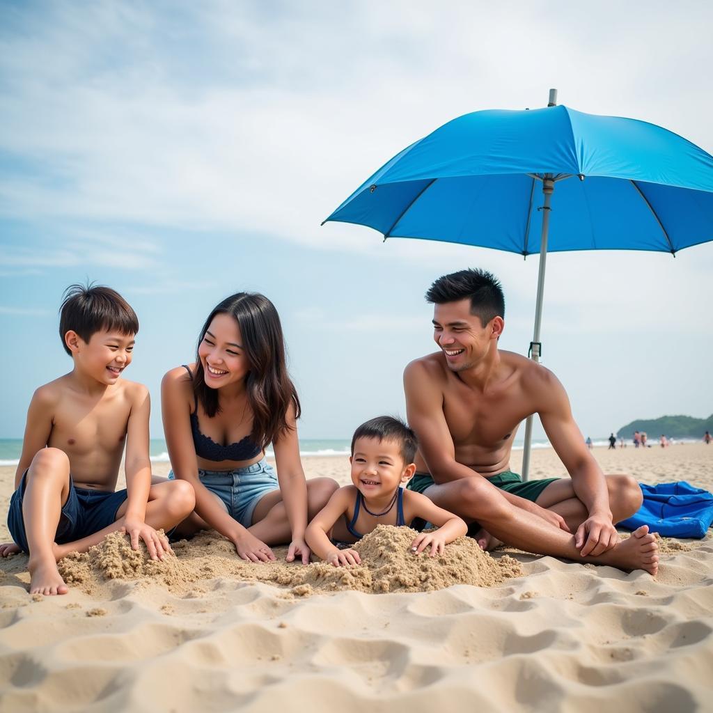 Family Fun at a Kuala Selangor Homestay Beach