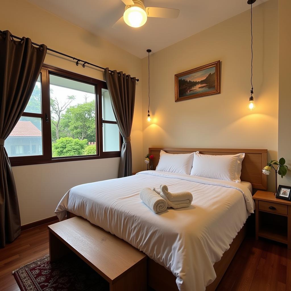 Peaceful Bedroom in a Kuala Terengganu Homestay