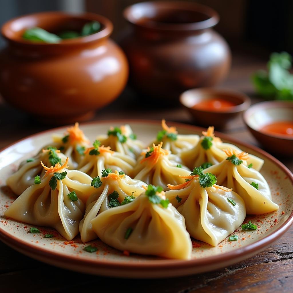 Enjoying authentic Sikkimese cuisine in a Lachung homestay