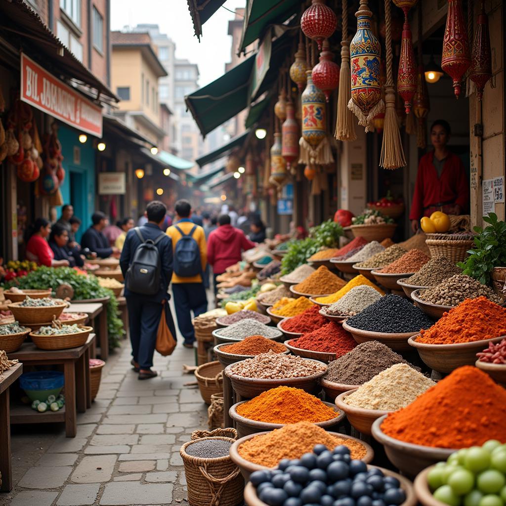 Local Market near Ashraya Homestay Coorg