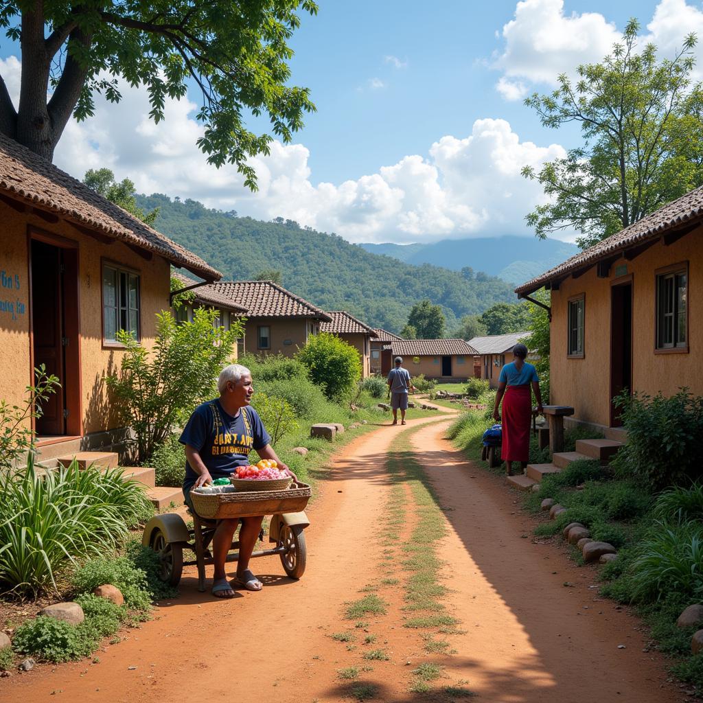 Local Tamil Nadu Village