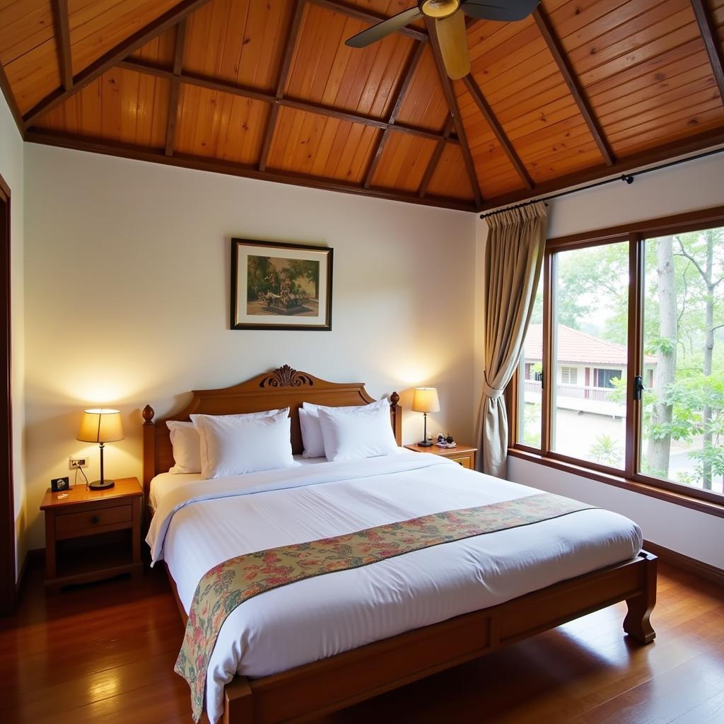 Comfortable Bedroom in a Lukut Homestay