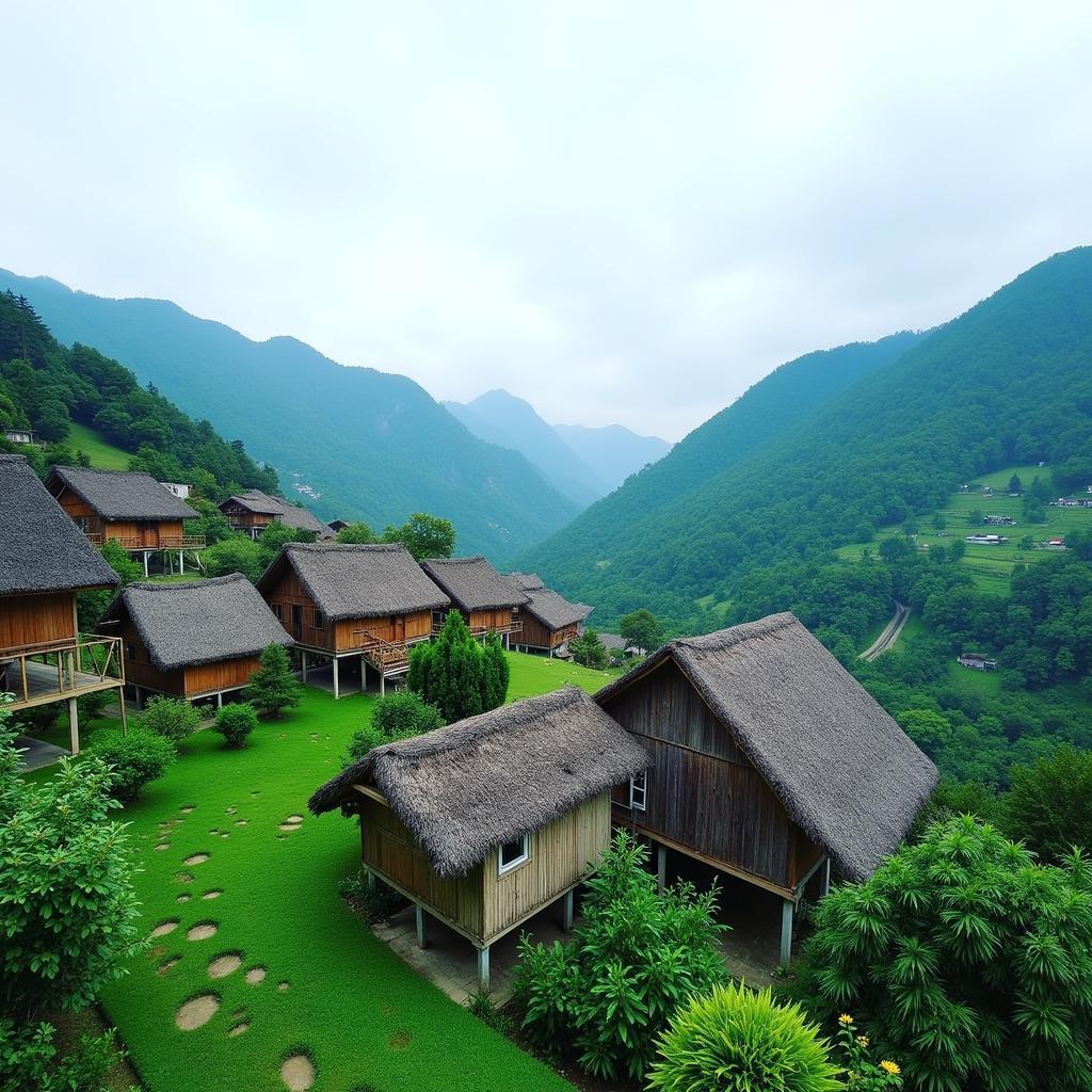 Mai Chau Valley Homestay with Traditional Stilt Houses