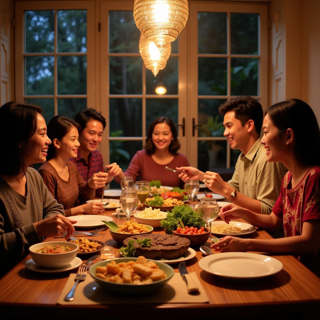 Malaysian Family Dinner