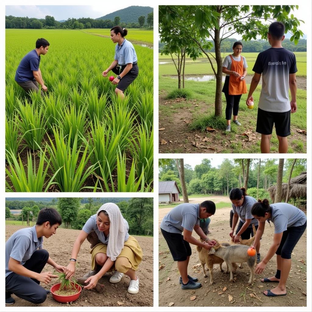 Activities at a Malaysian Farm Homestay