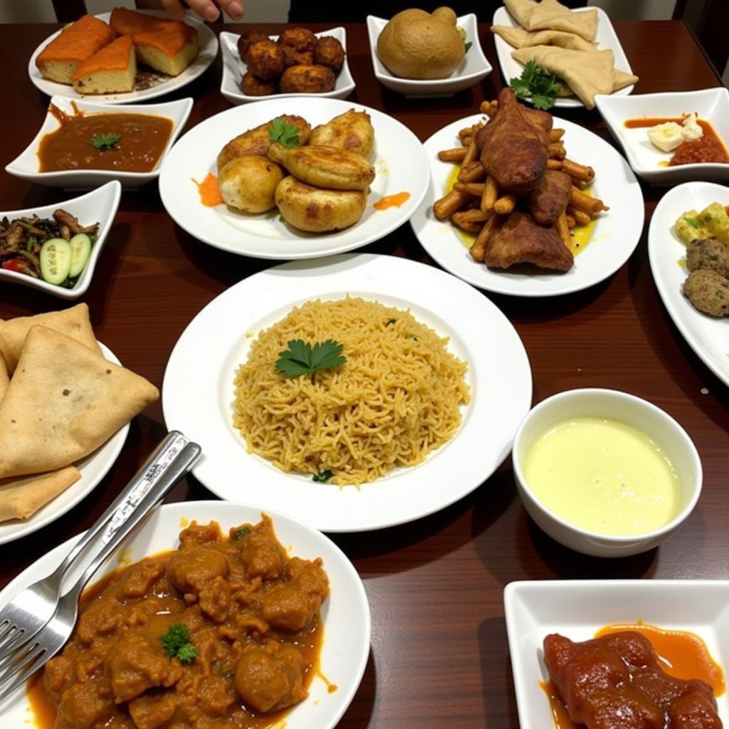 Malaysian Food Spread