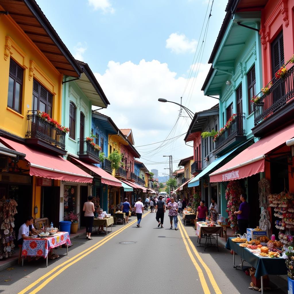 Exploring the cultural streets of Melaka