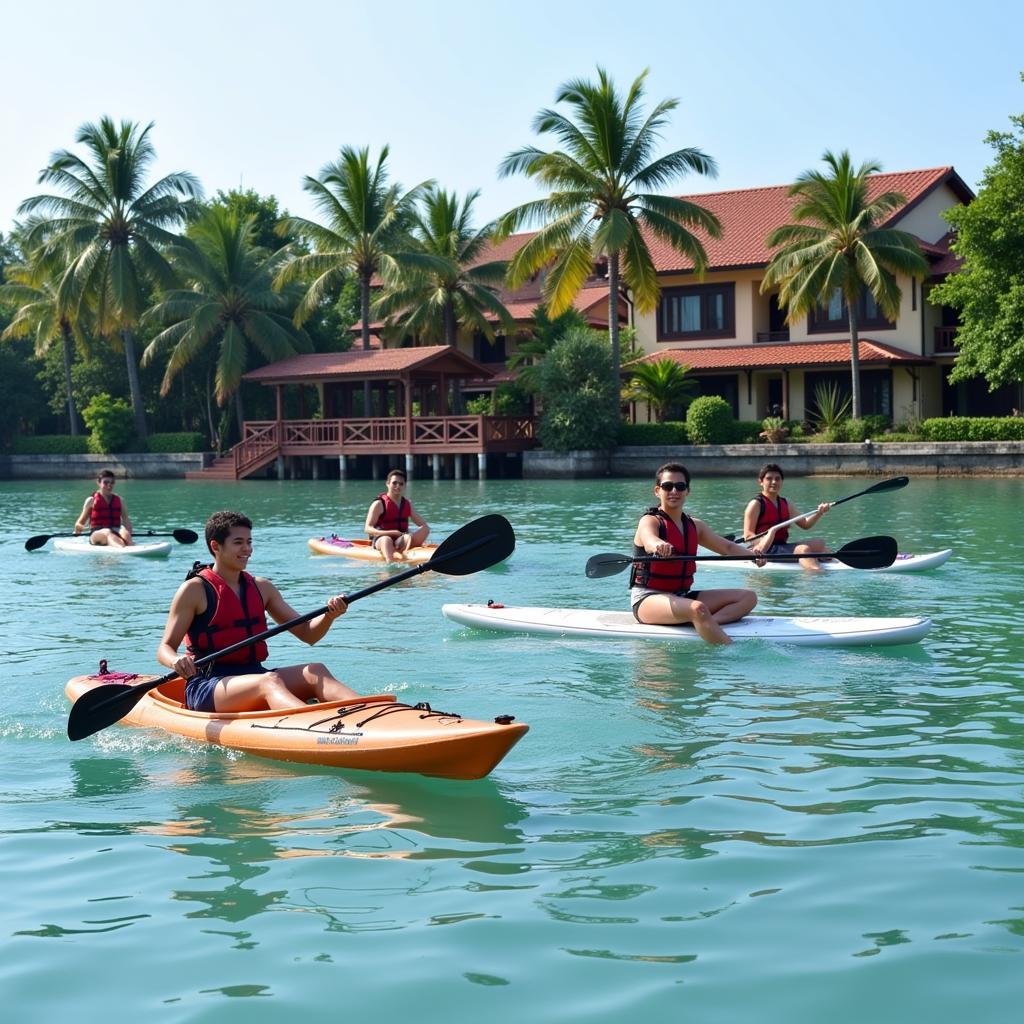 Beach Activities near Melaka Homestay