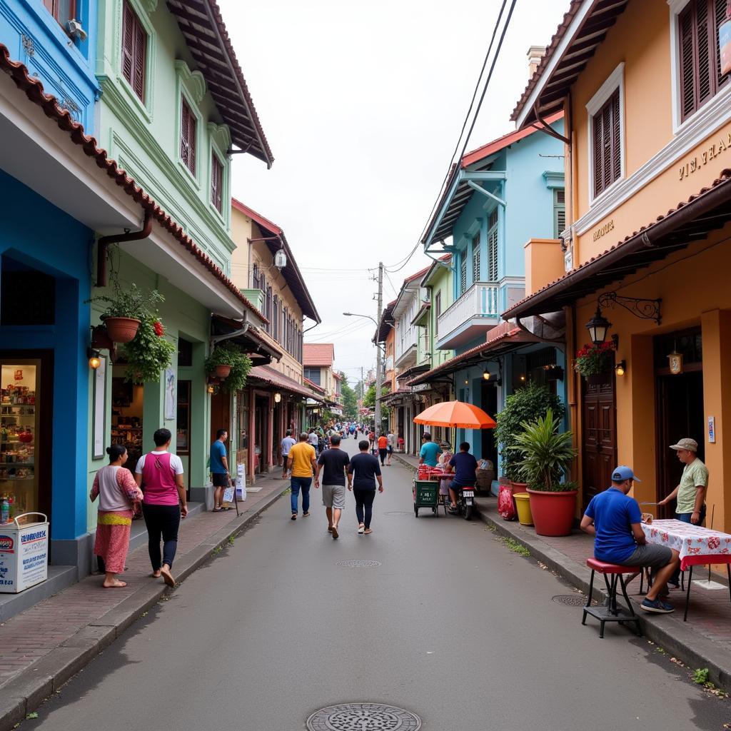 Melaka Homestay Street Scene