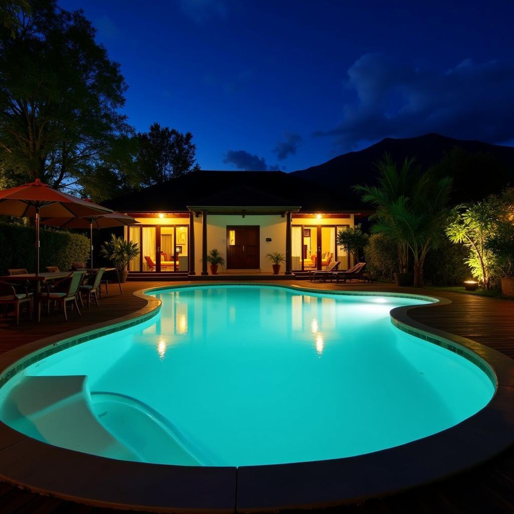 Tranquil Night at a Morib Homestay with Swimming Pool