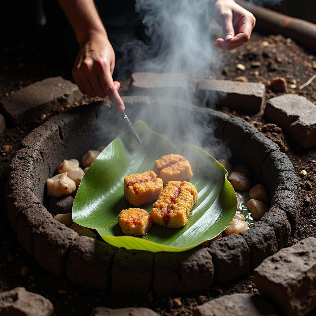 Niuean Traditional Umu