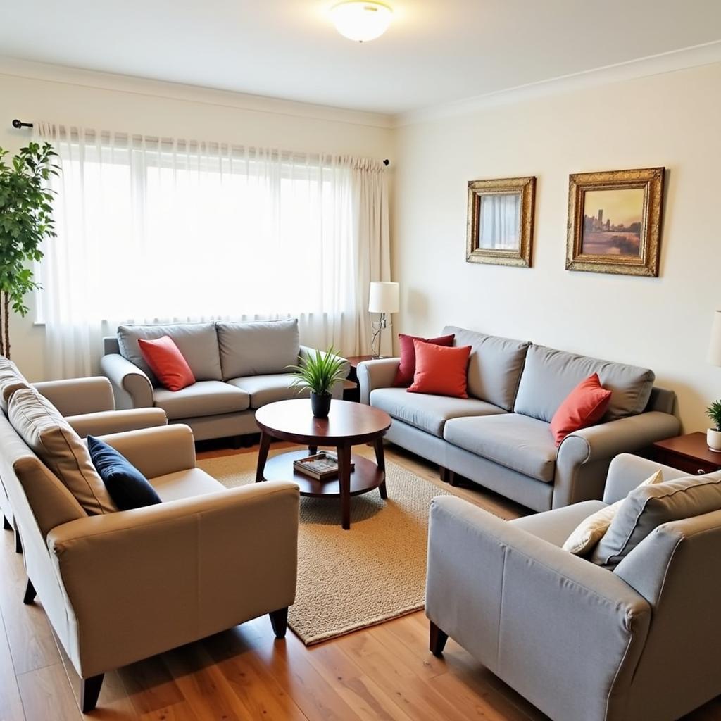 Relaxing Living Room in North Sydney Homestay