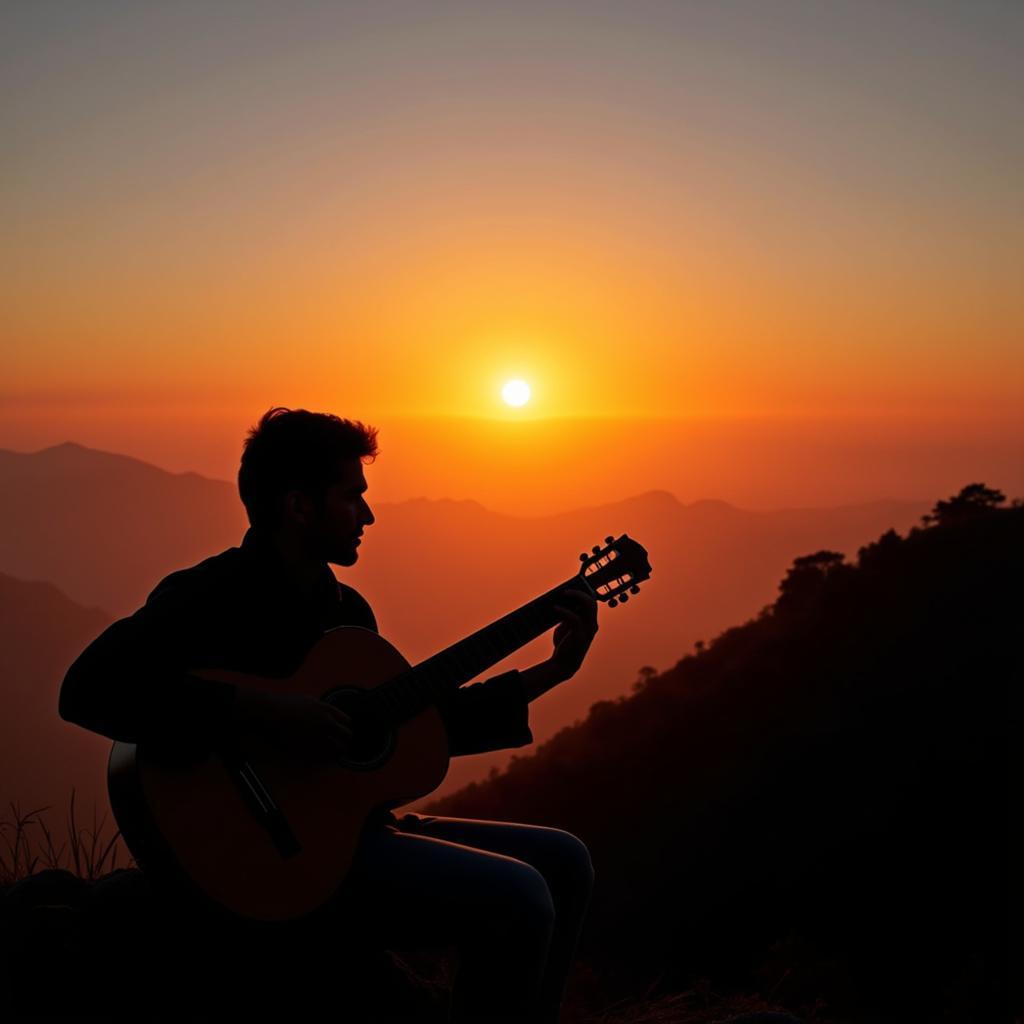 Ooty Sunset with Spanish Guitar