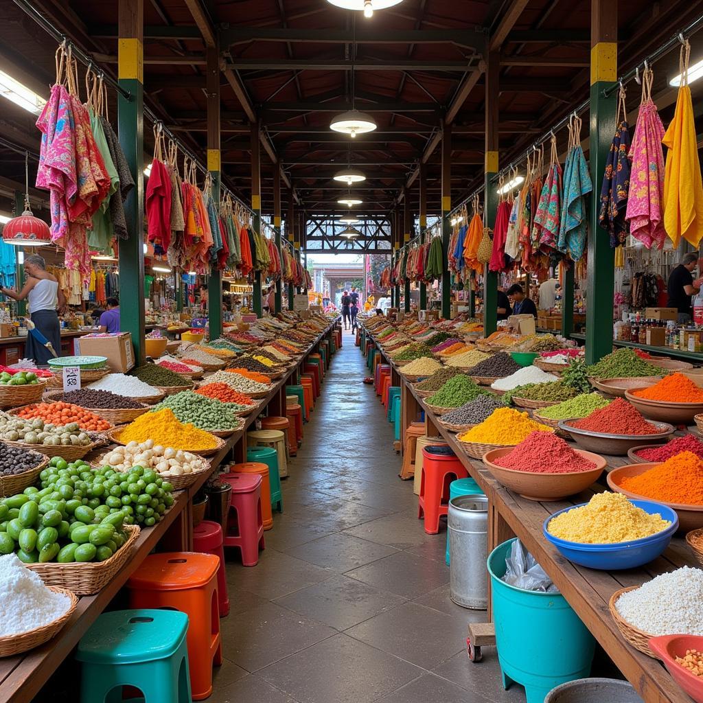 Exploring the Bustling Local Market in Padang Panjang