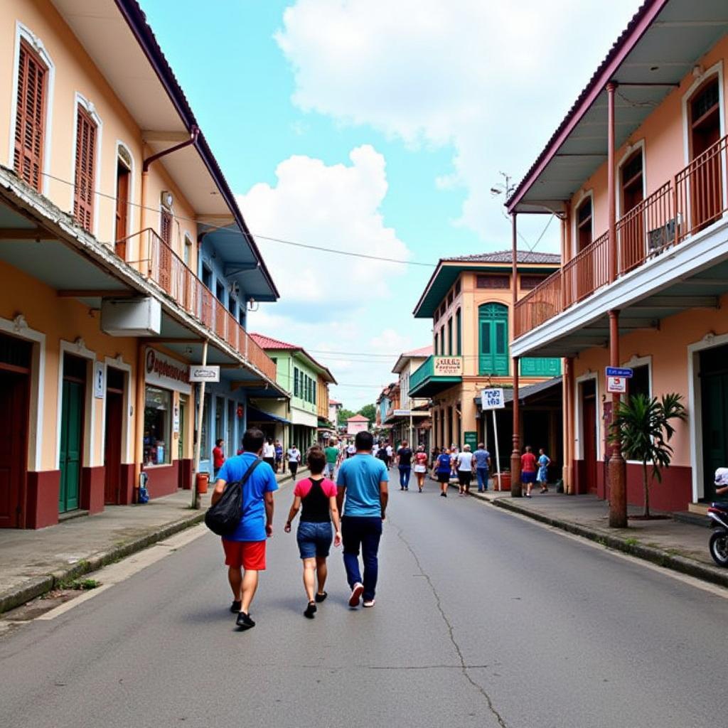 Exploring the Historic District of Paramaribo