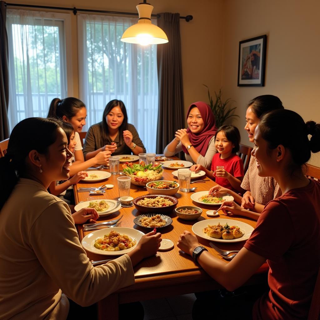 Pekan Homestay Family Dinner