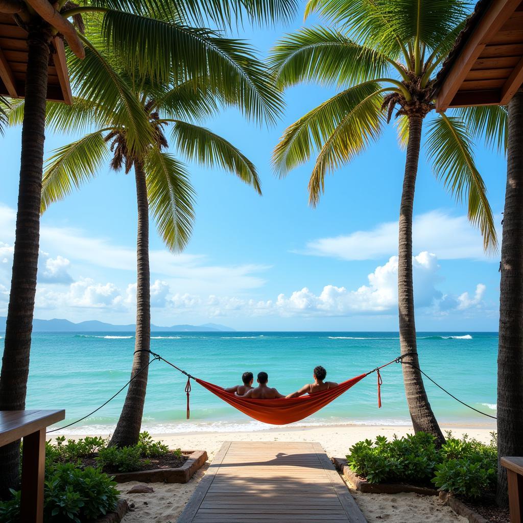 Relaxing at a Penang Beachside Homestay