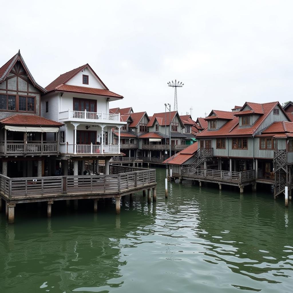 The historic Clan Jetties of Penang