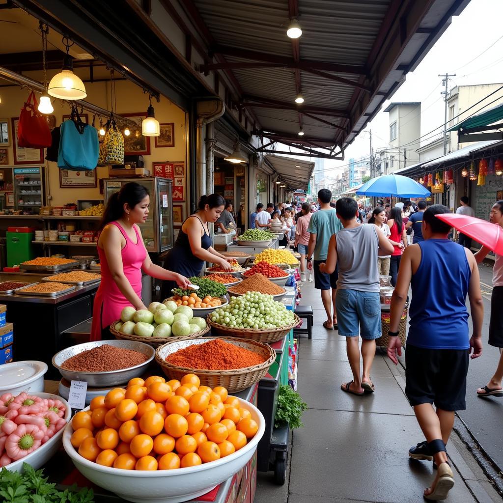 Exploring local markets in Penang