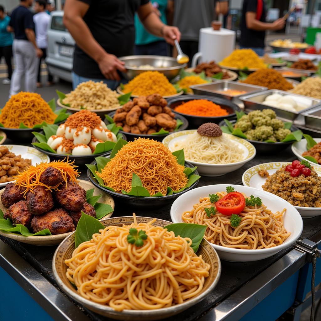 Delicious street food in Penang