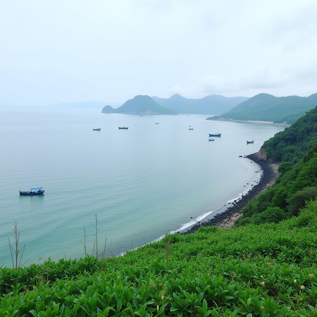 Pontian Kecil Coastal View