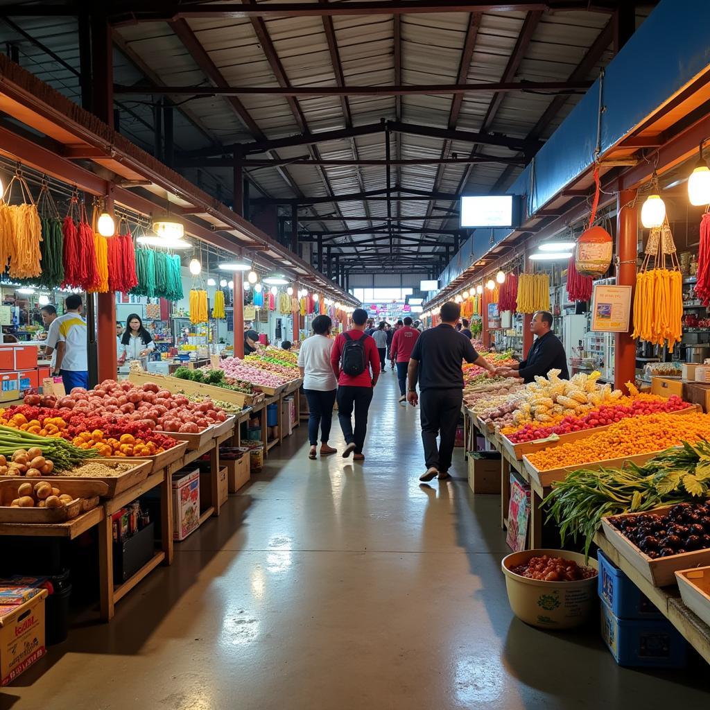 Exploring the Ranau Market