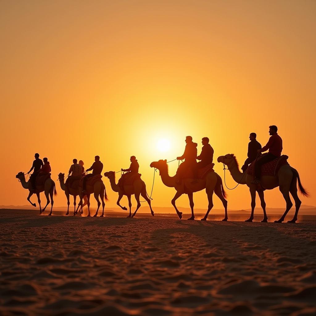 Camel Safari Across the Rann of Kutch