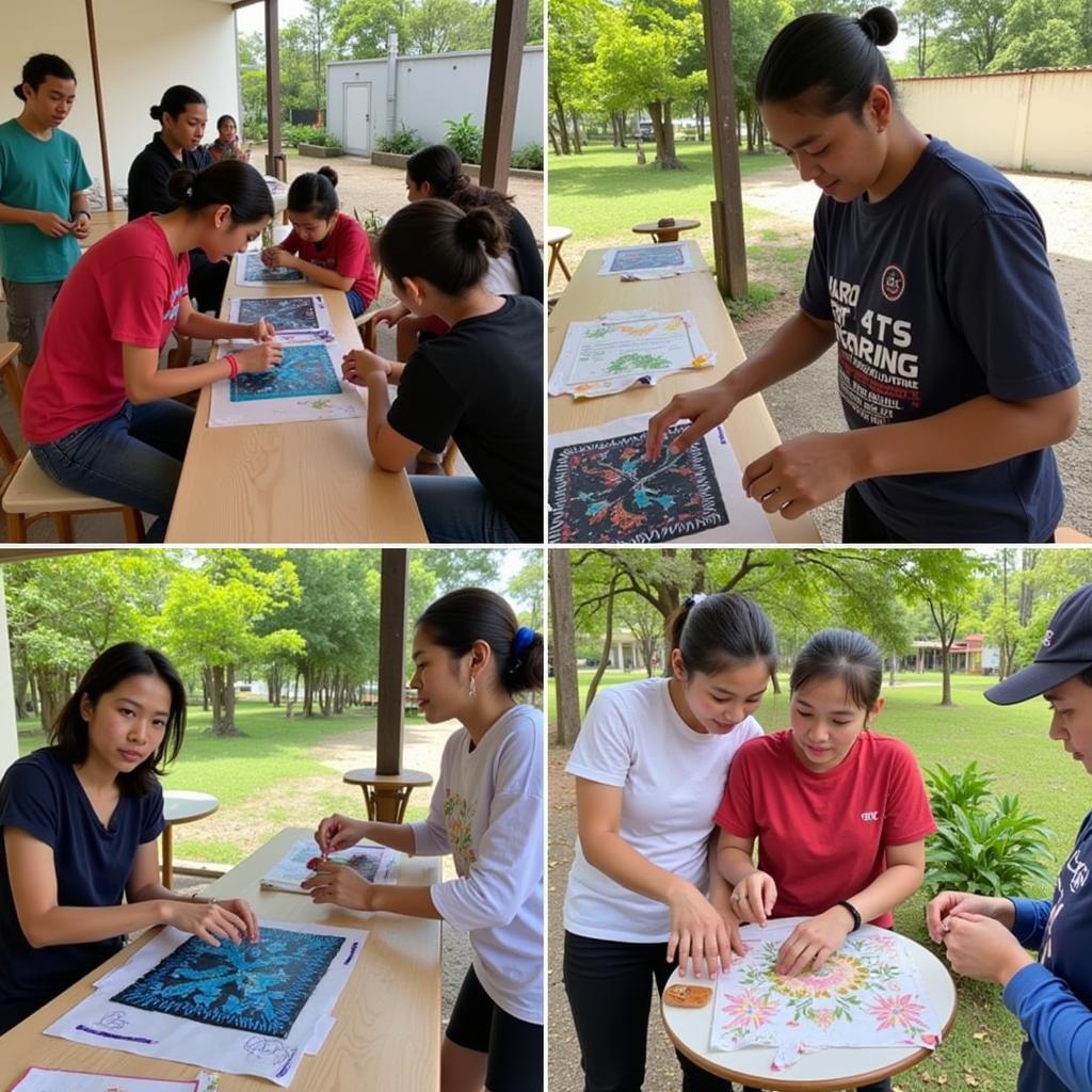 Engaging in Local Activities During a Homestay in Rantau Panjang Klang