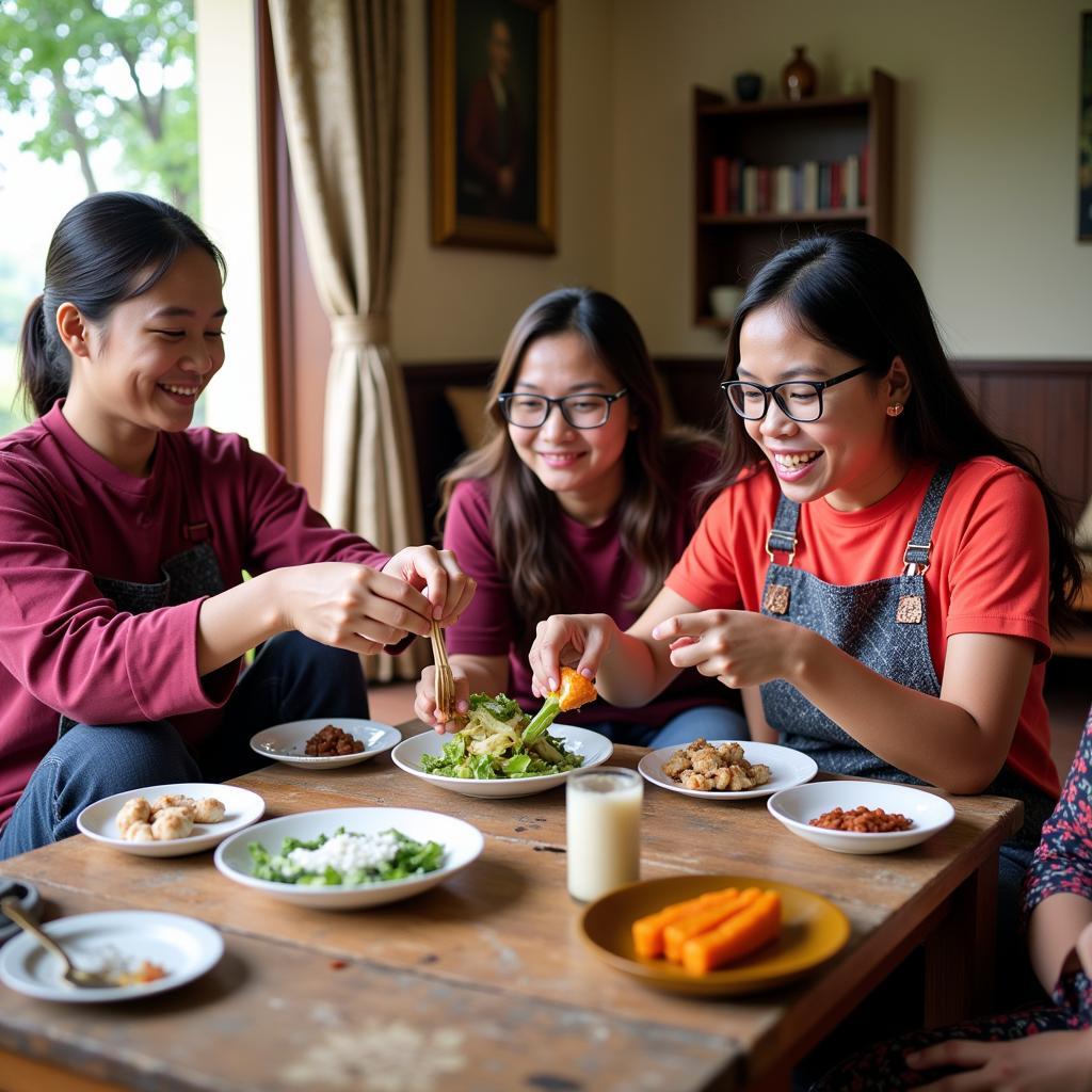 Participating in Local Activities at a Rawang Homestay