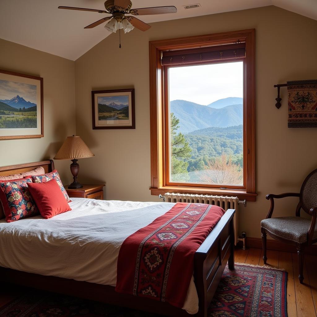 Comfortable Bedroom in a Roanoke Homestay