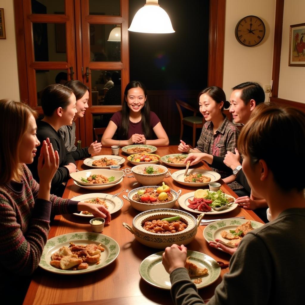 Sapa Homestay Family Dinner Experience