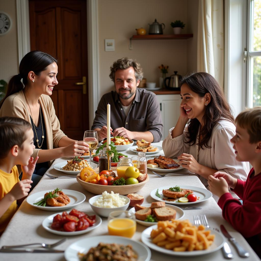 Savoring Spanish Cuisine with Family